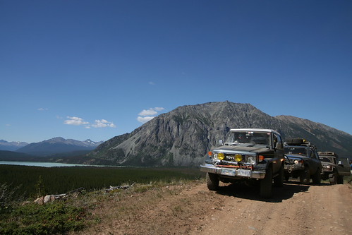 IMG_7024 by Cruiser of the Land, Day 2, our first look into the Chilkotin and our base camp on the shores of the Taseko Lakecamping m