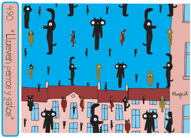 Raining dogs and cats