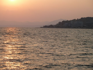 Sunset over Lake Shinji (P1010130)