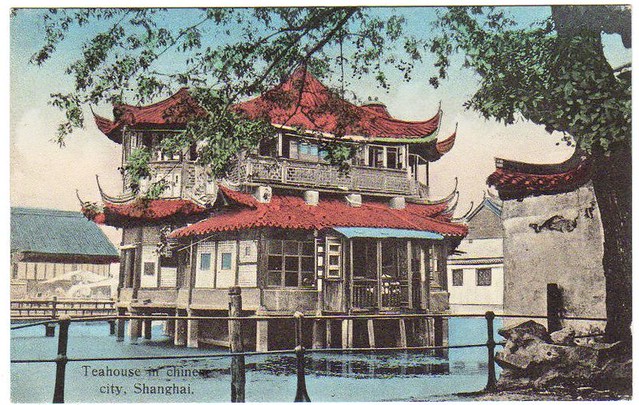 上海豫园茶楼 Tea House, Shanghai 1900s