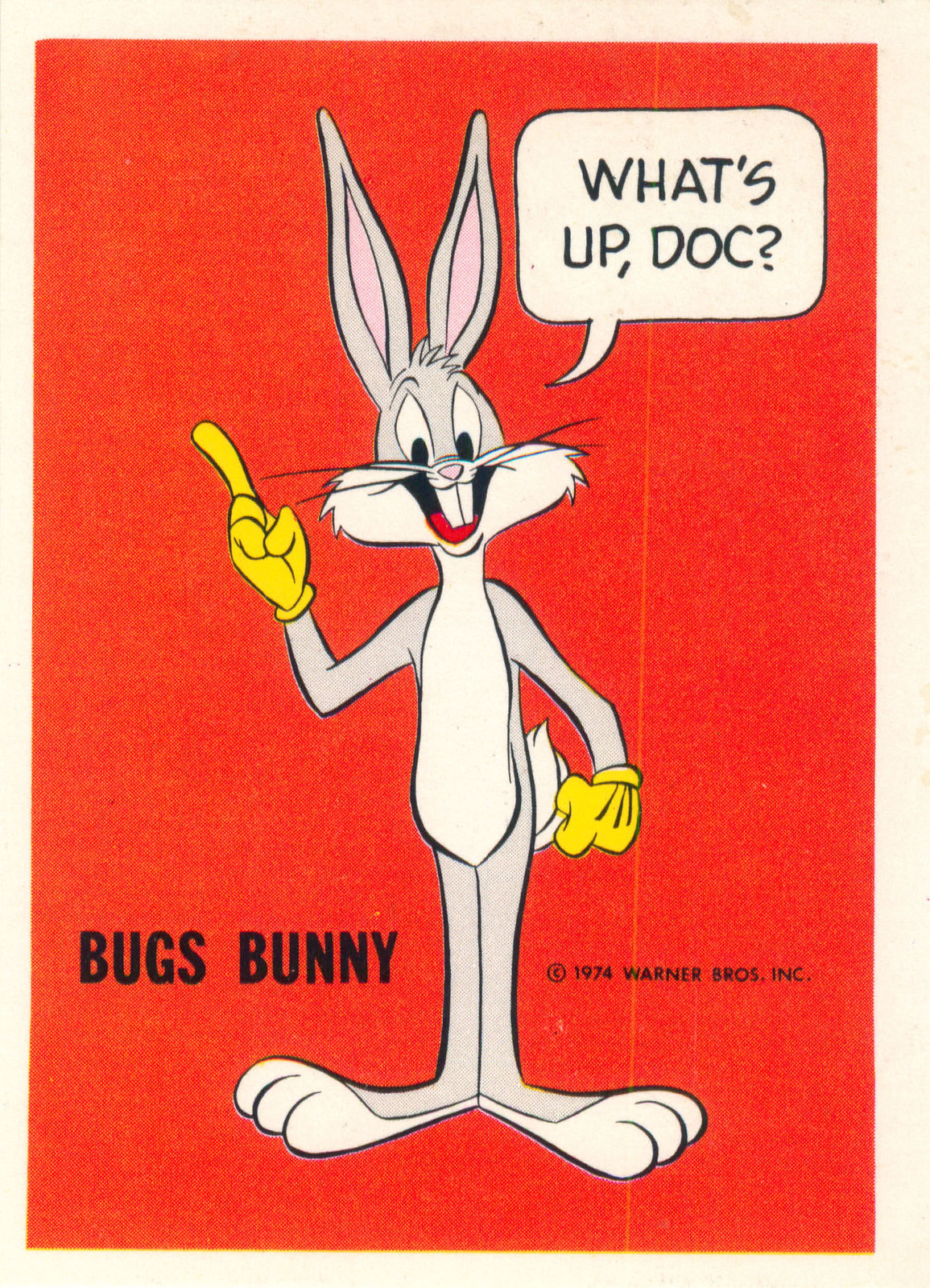 Bugs Bunny Front
