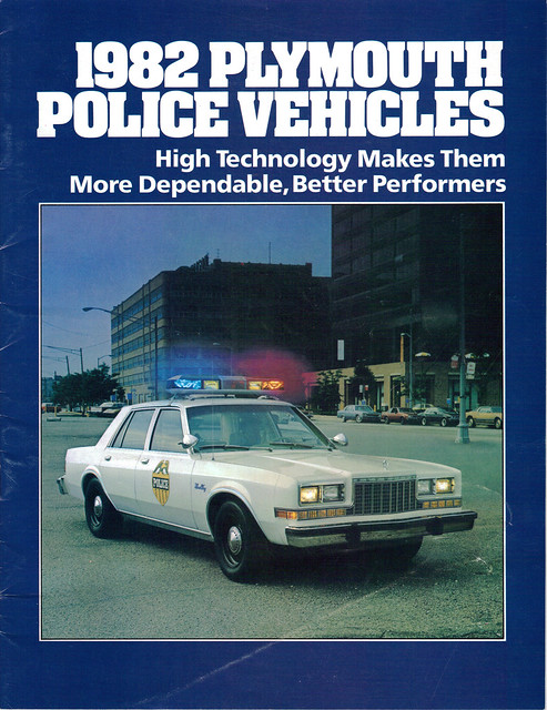 1982 Plymouth Grand Fury Police Vehicles