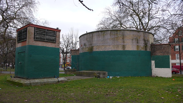 Deep Level Shelter, Clapham South (north entrance)