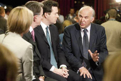 Peter Mandelson, George Osborne and Vince Cable