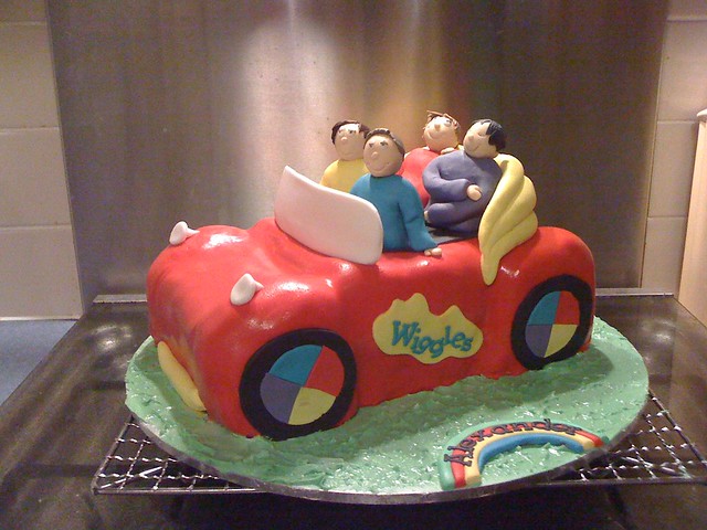 Wiggles Big Red Car cake
