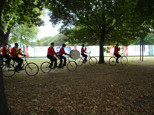 Bicycle Band at the Ellerslie International Flower Show