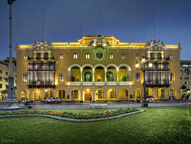 Edificio de la Municipalidad de Lima (Perú)