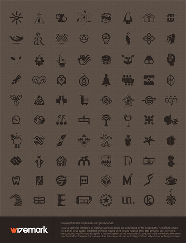 Wizemark - logo design showcase (80 logos) - part 1 by Srdjan Kirtic