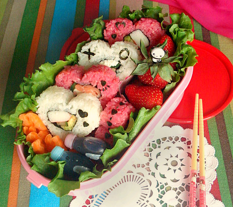 Valentine's Bento 2010/ Bento #45