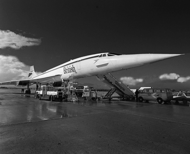 Concorde at Glasgow Airport