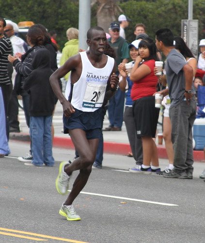 Joseph Chirlee of Kenya finishes 14th with a time of 2:20:… | Flickr