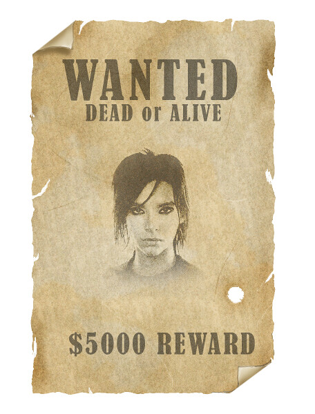 Old Fashioned wanted poster | I made the paper, all textures… | Flickr