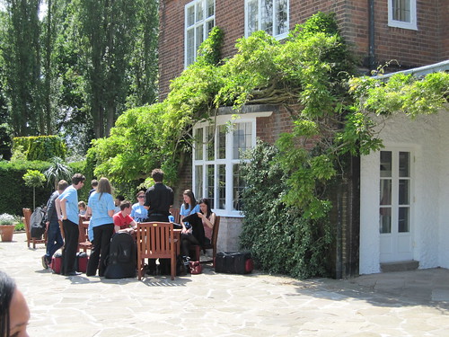 Band at the Winterbourne gardens