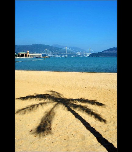 bridge shadow sea beach palmtree mawan tingkaubridge tungwanbeach 汀九橋 mygearandmepremium mygearandmebronze mygearandmesilver