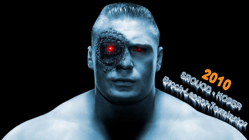 Brock-Lesnar-Terminator-Widescreen-Wallpaper | طبعا هذ لو اص… | Flickr