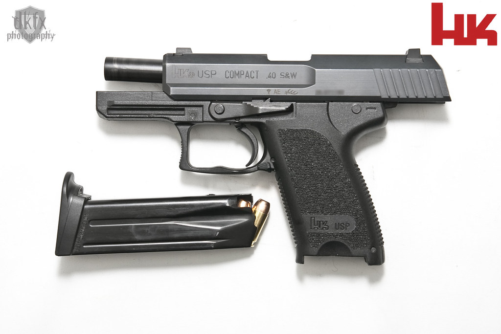 H&K USP Compact .40 w/ NS and LEM trigger...mmm. 