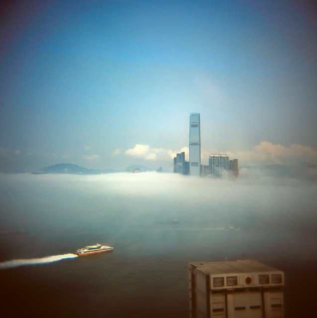 Hong Kong is giving the finger
