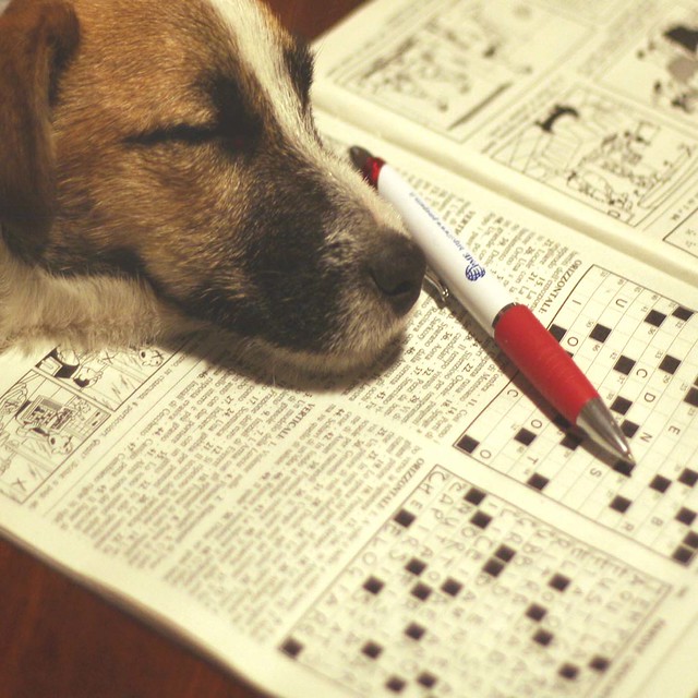 Crosswords [it's enough for me?]