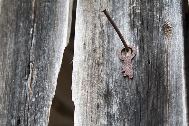 Rusty key / rusten nøkkel