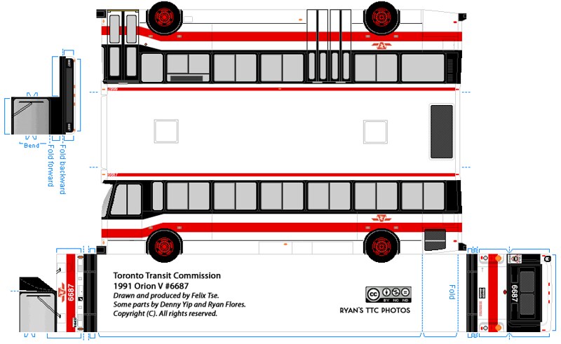 Toronto Transit Commission (TTC) Paperbuses | Flickr