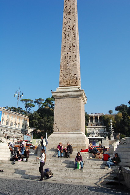 Piazza del Popolo - obelisk