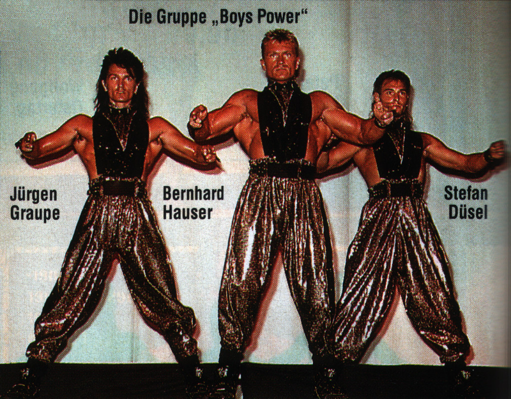 German 80's fitness boy group