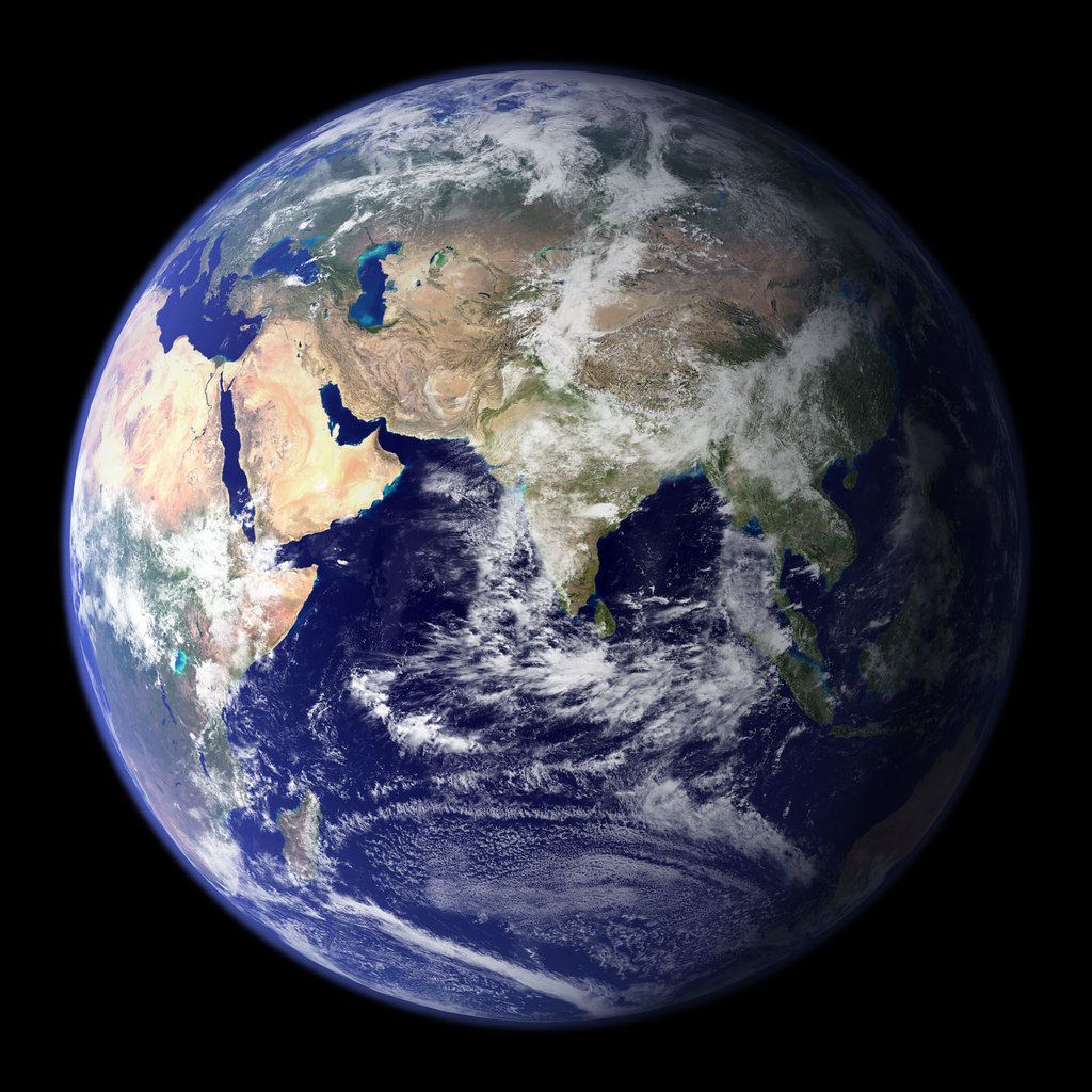 Blue Marble - 2002 | This spectacular “blue marble” image is… | Flickr
