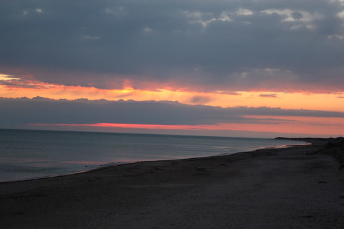 morning sky canada beach water sunrise pei covehead
