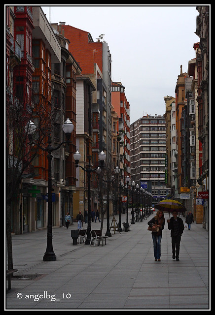 Gijón: calle Corrida