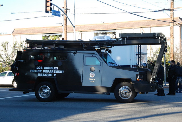 LOS ANGELES POLICE DEPARTMENT (LAPD) LENCO SWAT VEHICLE