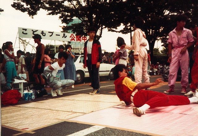 Harajuku kids from the 80's