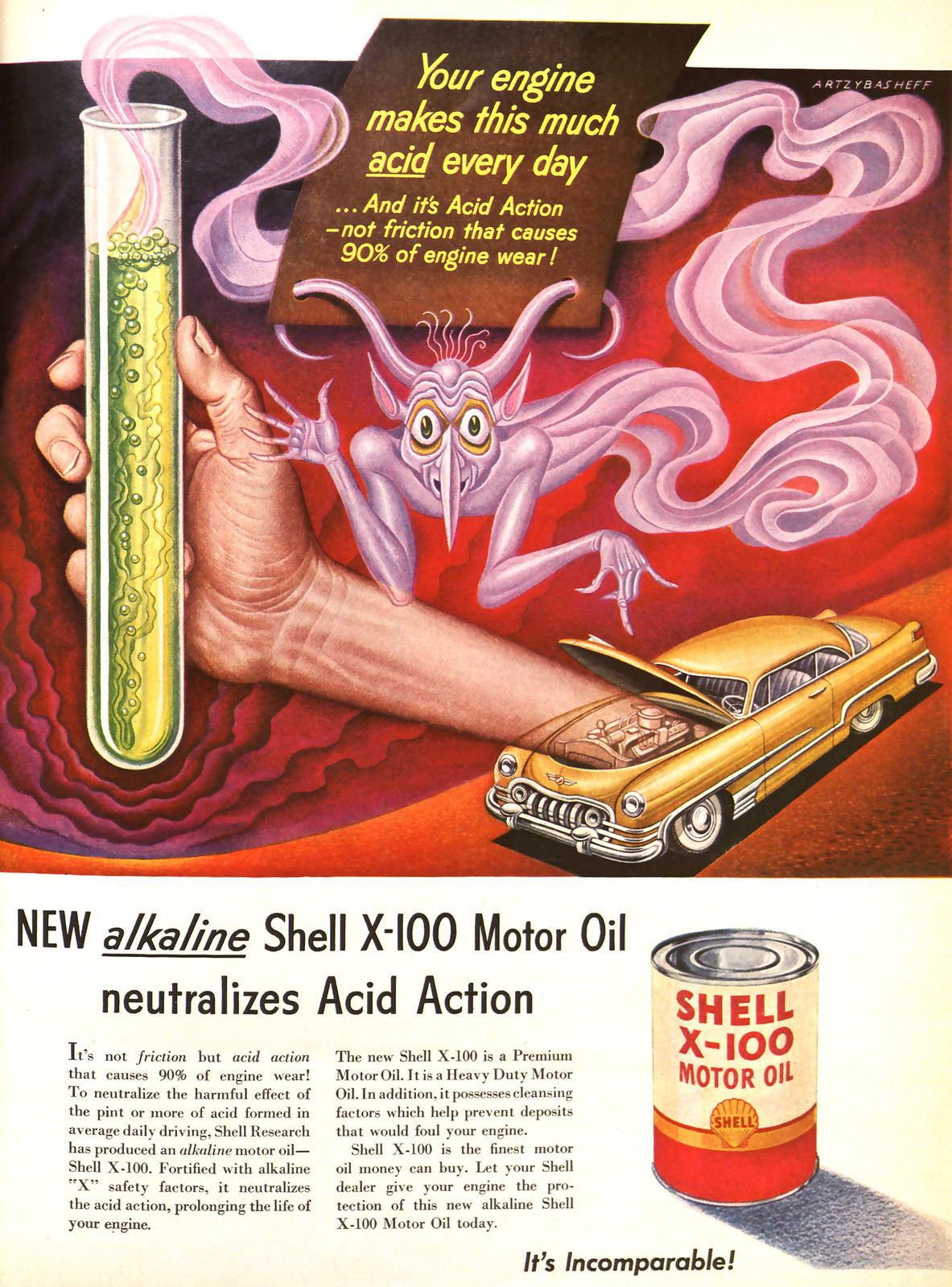 1951 ... artzybasheff acid gremlin
