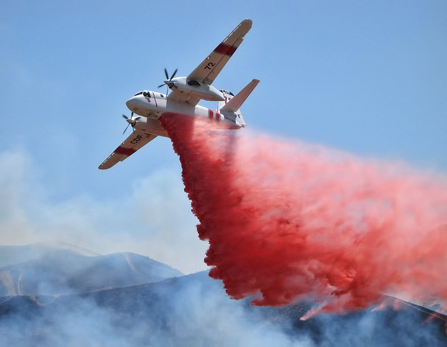 Tanker 72 on the McKinley Fire