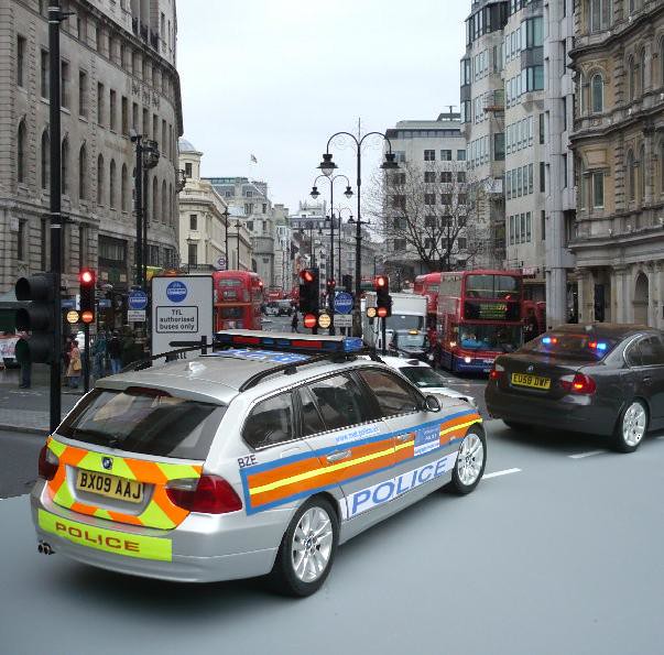 1/18 Code 3 Met Police BMW 330D Touring Area Car