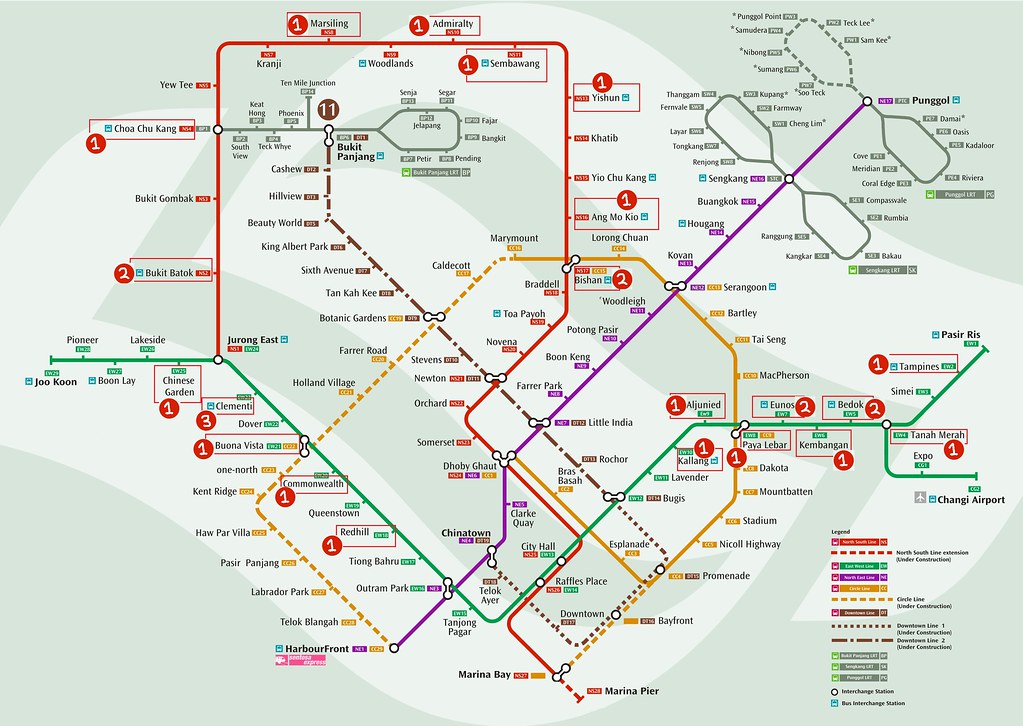 Singapore train map list of suicide | list of suicide on mrt… | Flickr