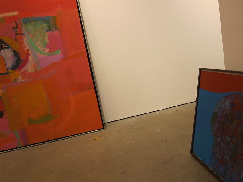 2 of Ron Stonier's Paintings awaiting Placement at Trench Gallery