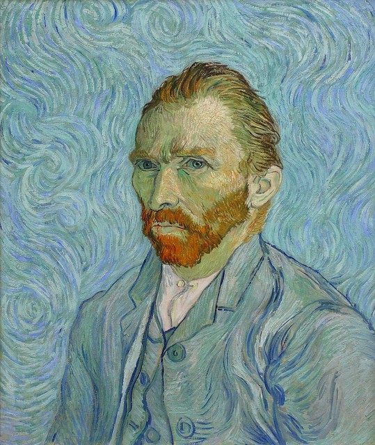 1889 Van Gogh Selfportrait(d'Orsay)
