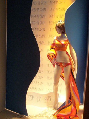 detail of swimwear windows | by Shillmans