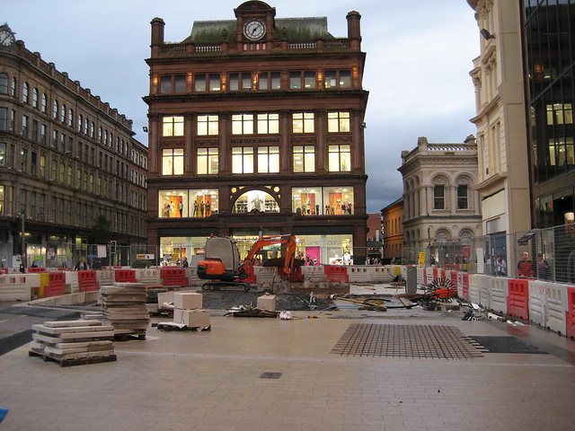 Street Excavations, Castle Place, 2010-09-23