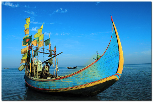 Fishing boat of St' Martins Island [Teknaf - Cox's Bazar, Bangladesh]