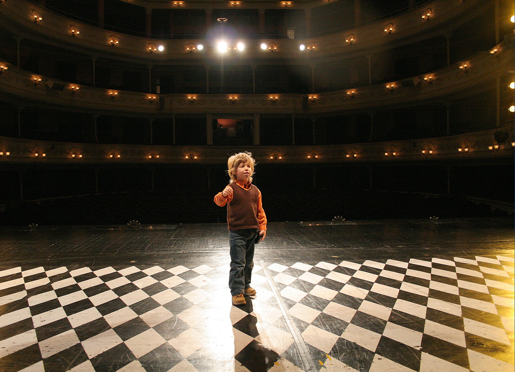 The theatrical child