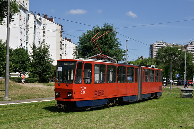 GSP 229 in Novi Beograd, Schlaufe Block 45 DDC_6690