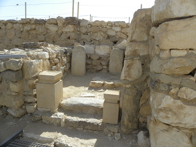 Holy of Holies in the Israelite Sanctuary at Tel Arad