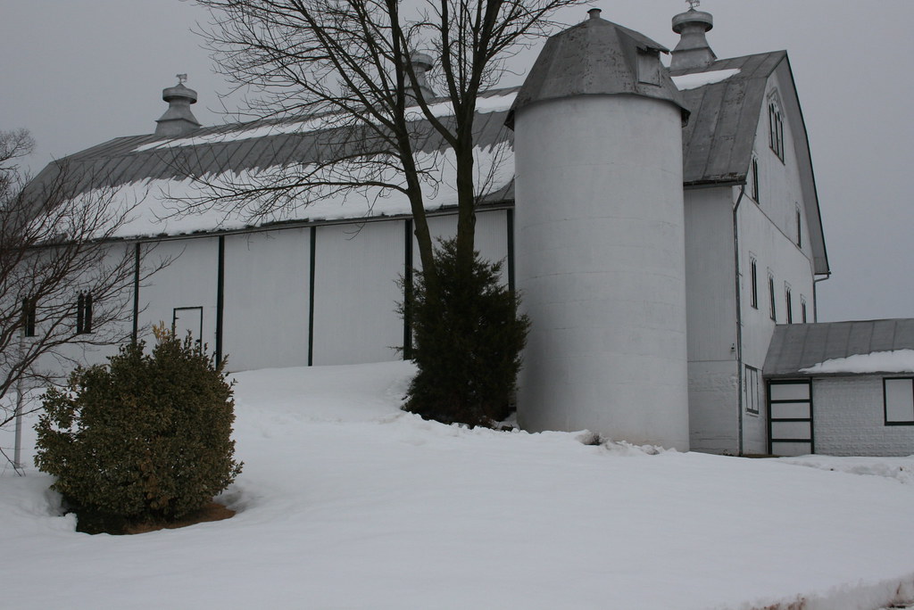 Zoysia Farm Nurseries The barn during the winter of 2010. … Flickr