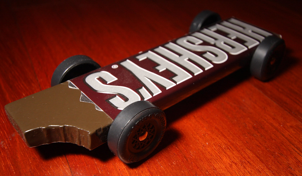 Hershey s Chocolate Bar  Pinewood Derby  Car a photo on 