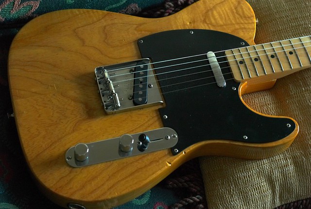 Ash Telecaster, March, 2010