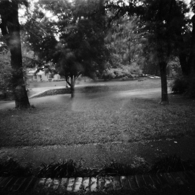 Pinhole for a stormy day