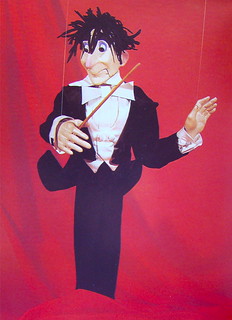 Conductor puppet | From the catalog of The Museum of Puppet … | Flickr