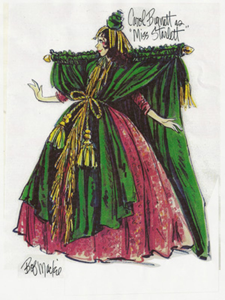 carol burnett curtain dress