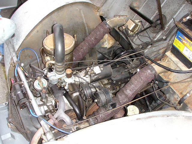 Citroen 2CV moteur